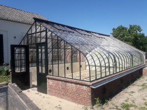 Restauratie kas Kraaybeekerhof in Driebergen