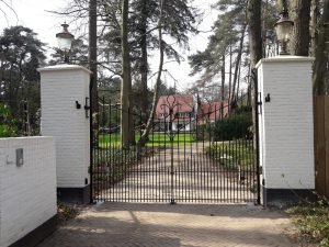 Restauratie gesmede poort